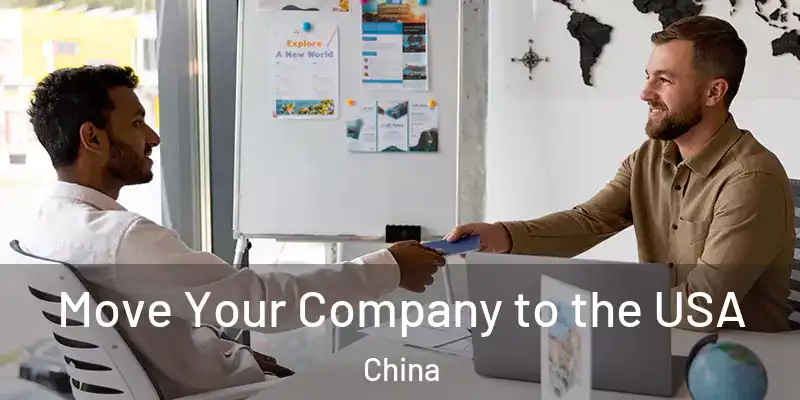 Move Your Company to the USA China